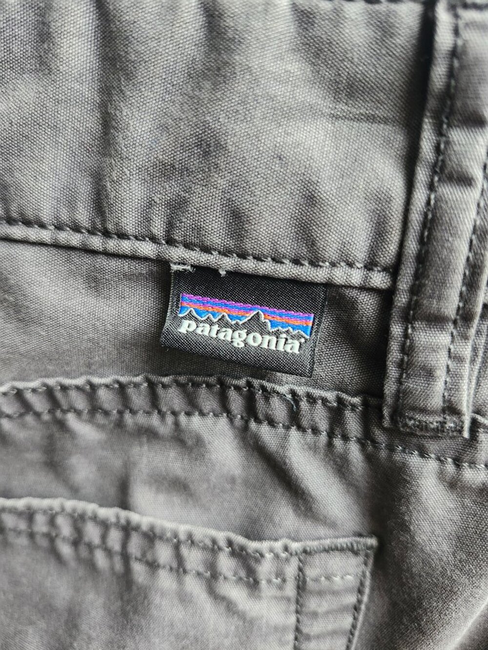Patagonia Worn Wear Grey Technical Outdoor Hiking Pants Size 6
